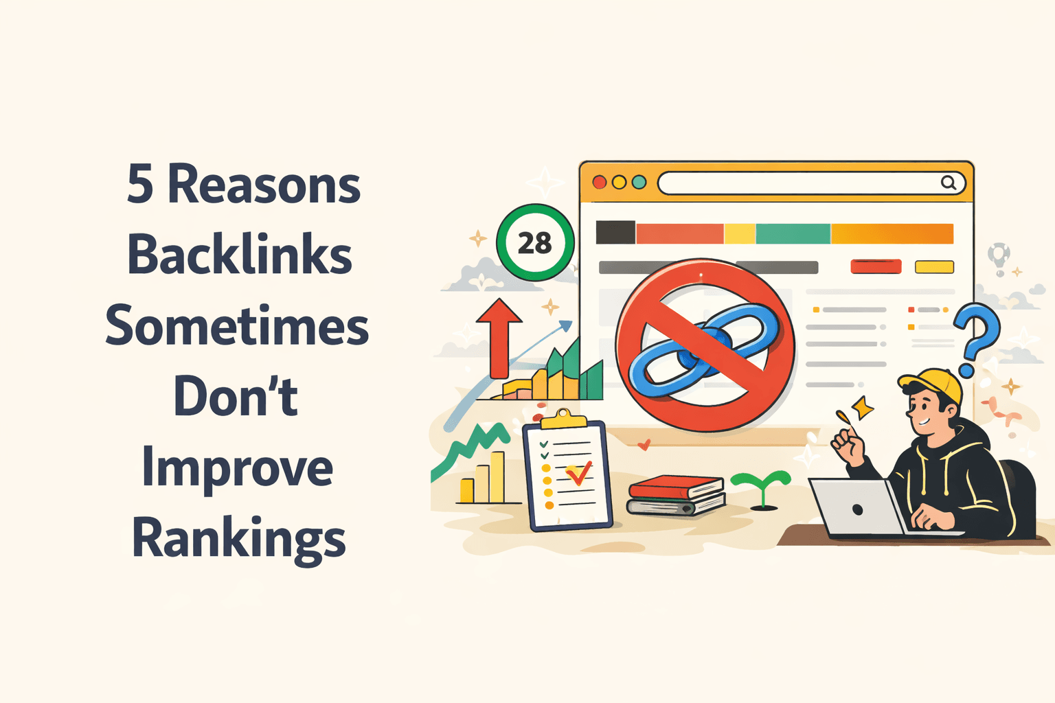 Why Backlinks Sometimes Don’t Improve Rankings
