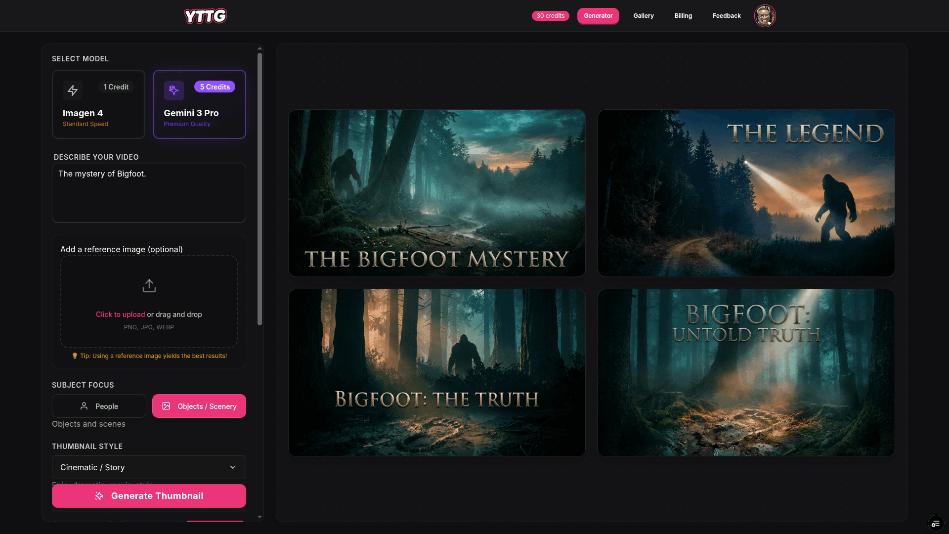 YTTG - YouTube Thumbnail Generator image 4