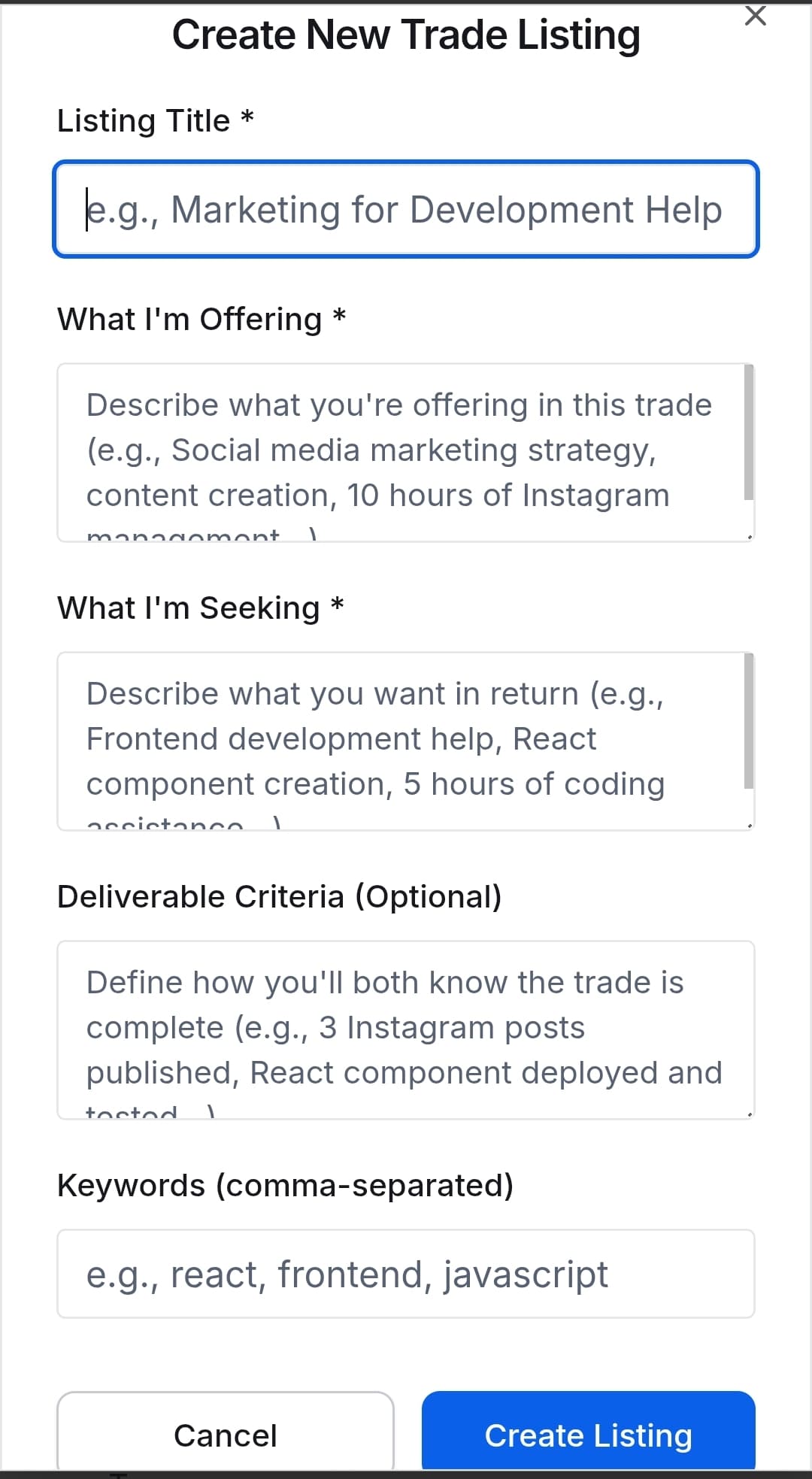 CoBuild - Skill Swap Marketplace for Founders image 1