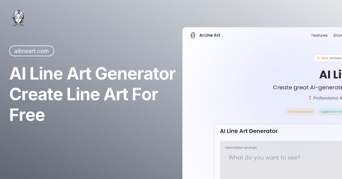AI Line Art Generator - Create Line Art Drawing For Free image 1