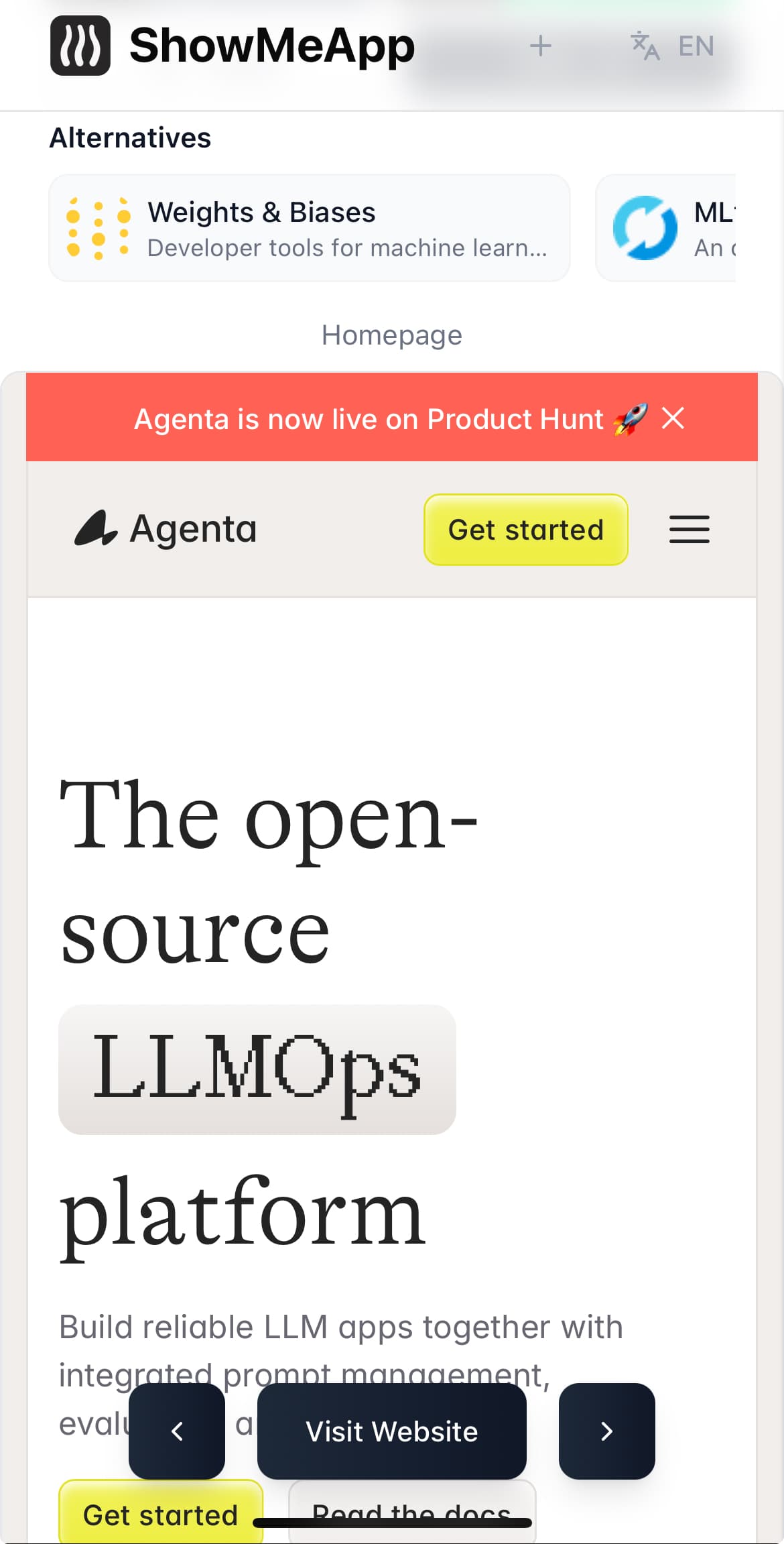 ShowMeApp.tech — Discover Trending & Newly Launched Products image 1