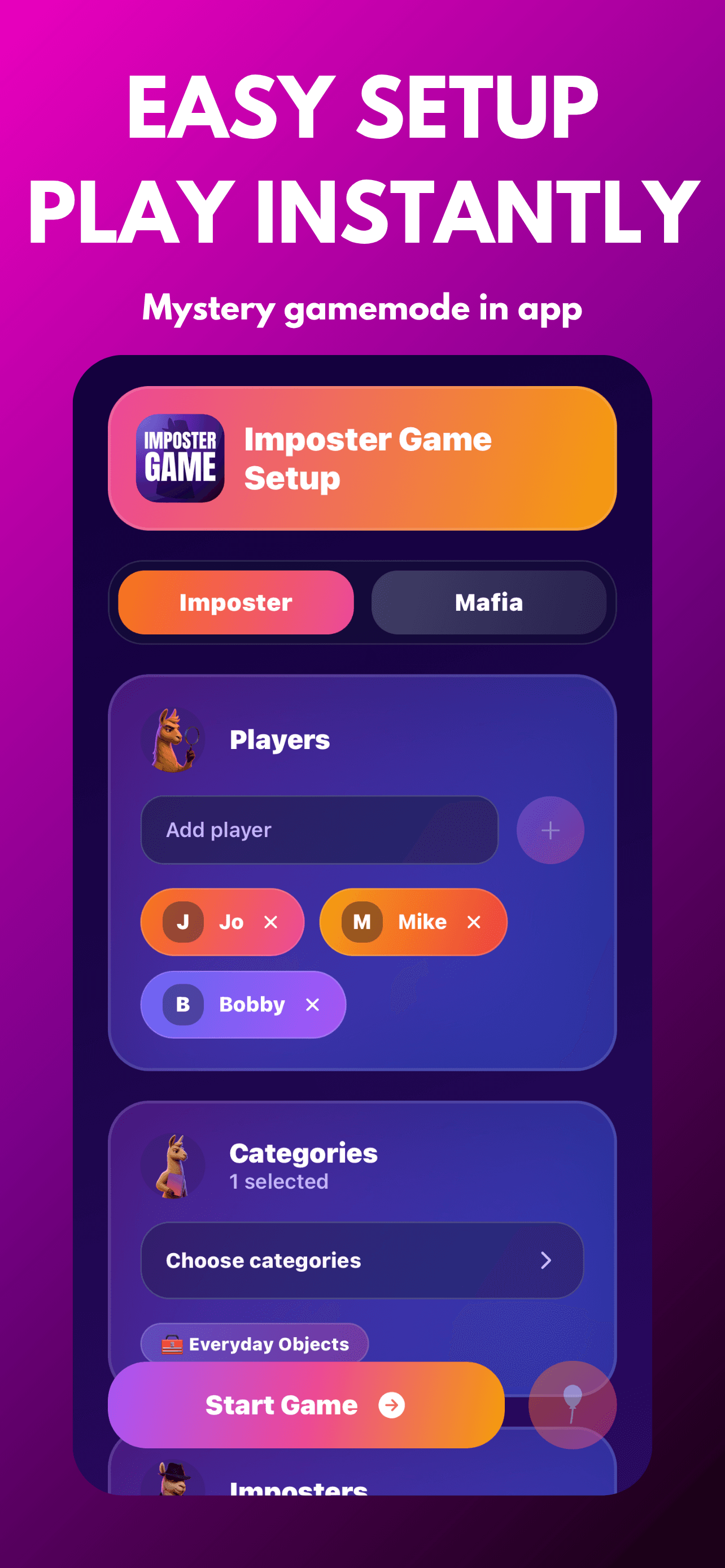 Imposter Game: Party Word Game App image 4