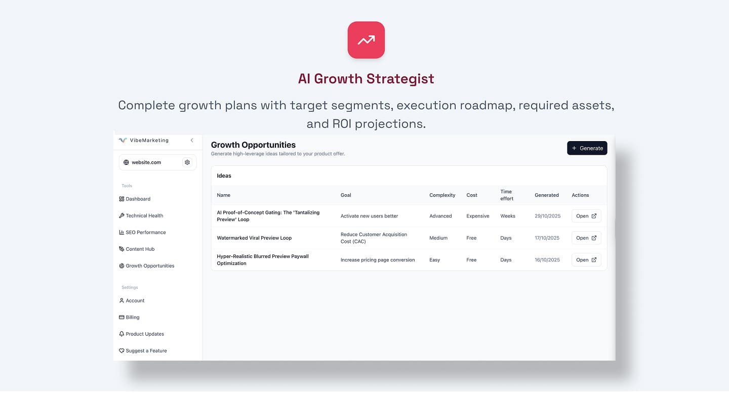 VibeMarketing | AI Marketing Platform image 3