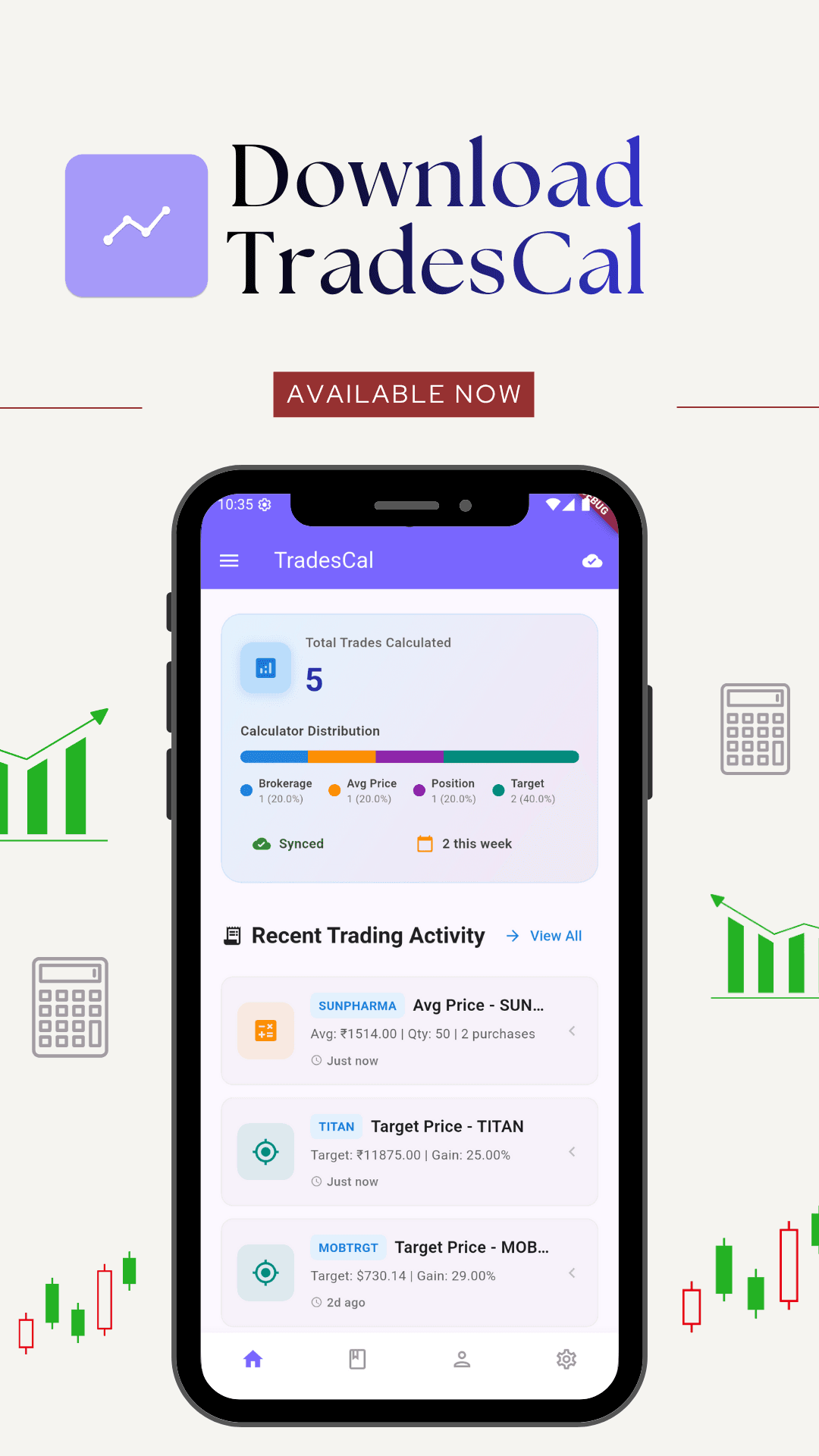 TradesCal - Professional Trading Calculator & Journal image 5