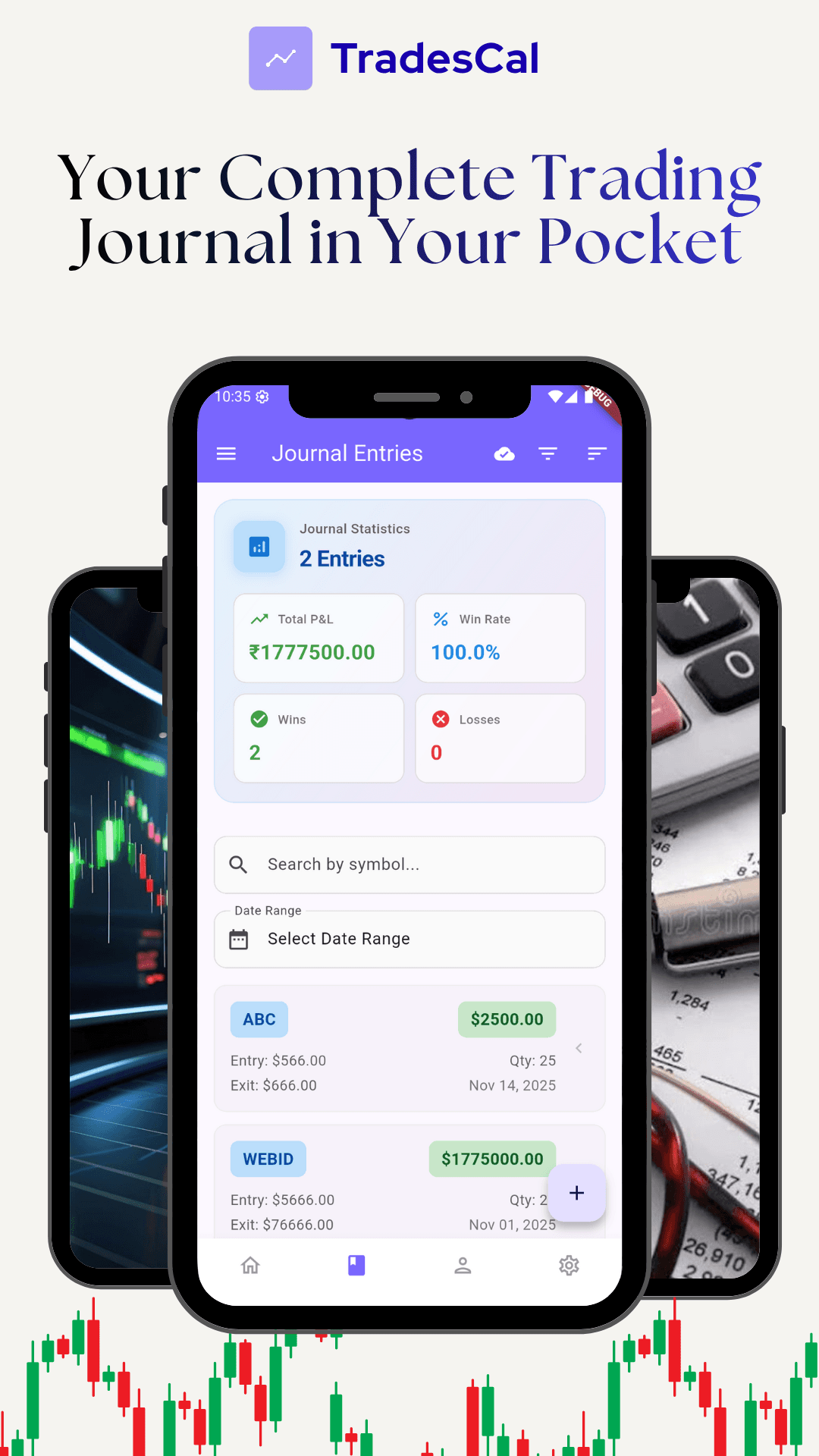TradesCal - Professional Trading Calculator & Journal image 3