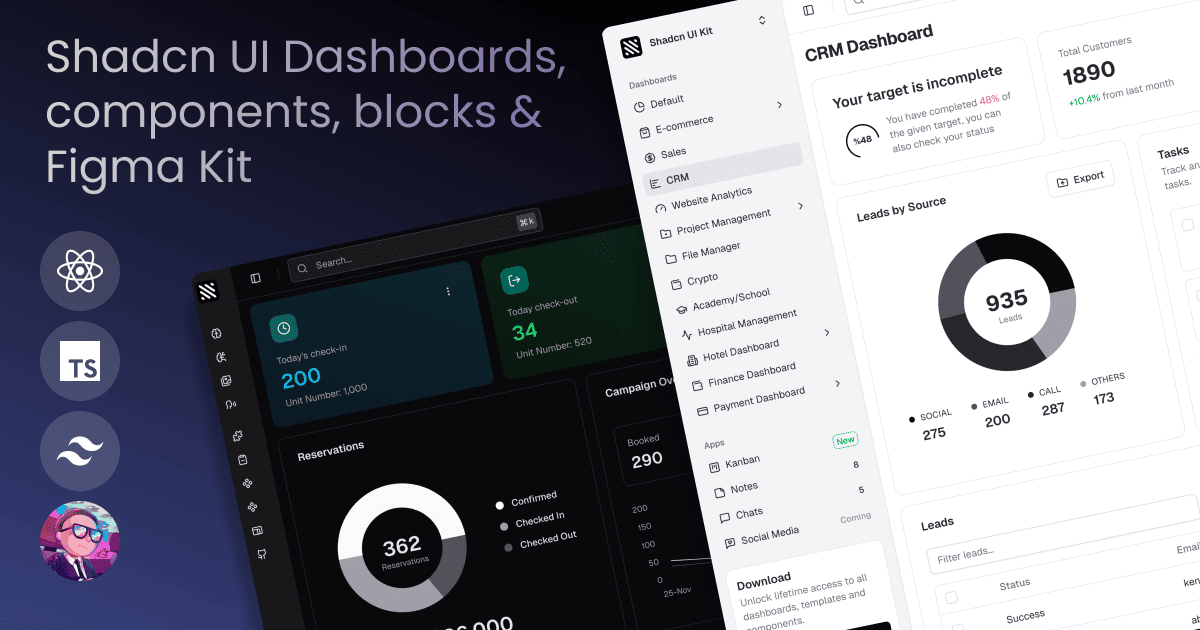 Shadcn UI Kit image 1