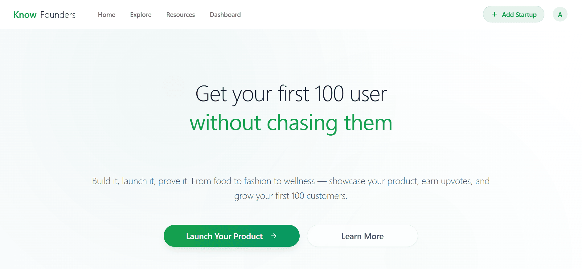 Know Founders - Discover Non-Tech Startups & Entrepreneurs image 1