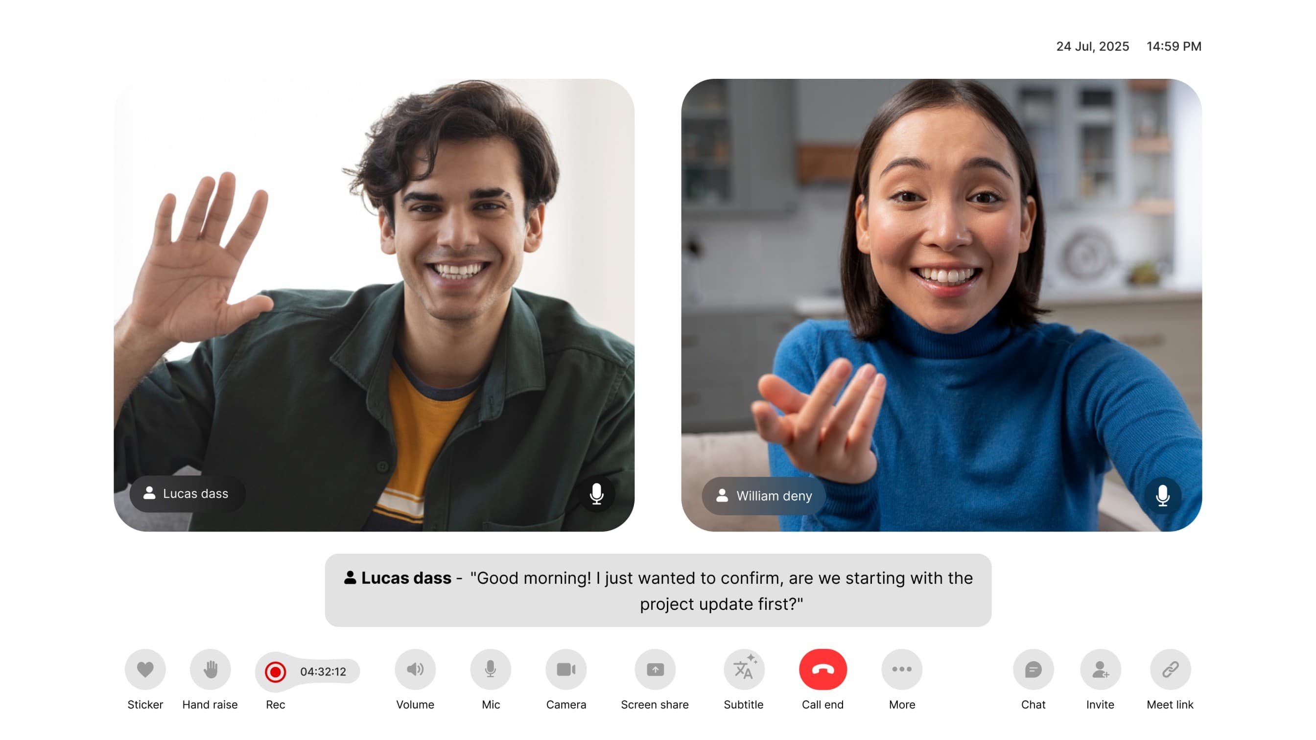 MirrorFly Video Call SDK image 2
