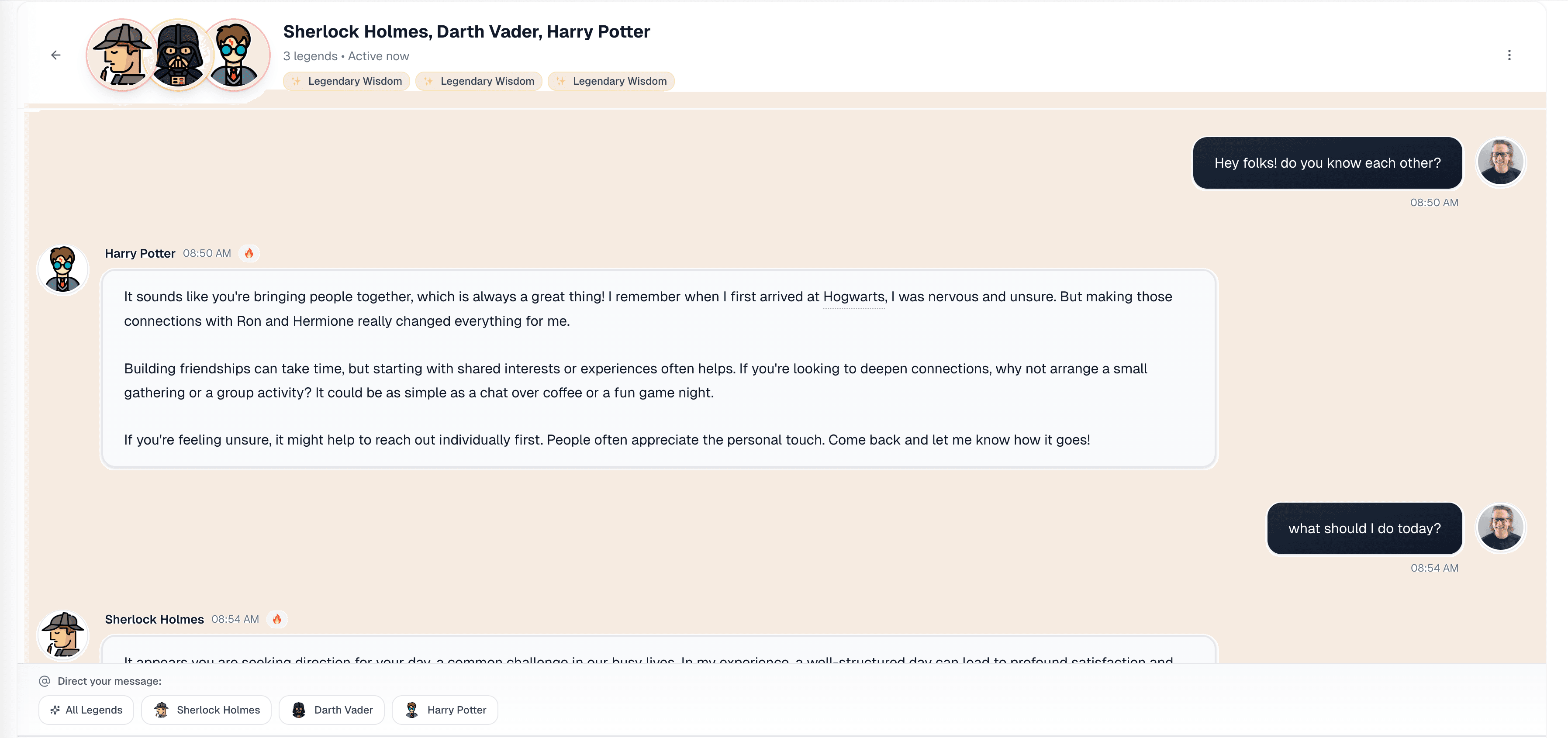 Chat With Legends - Converse with History's Greatest Minds image 3