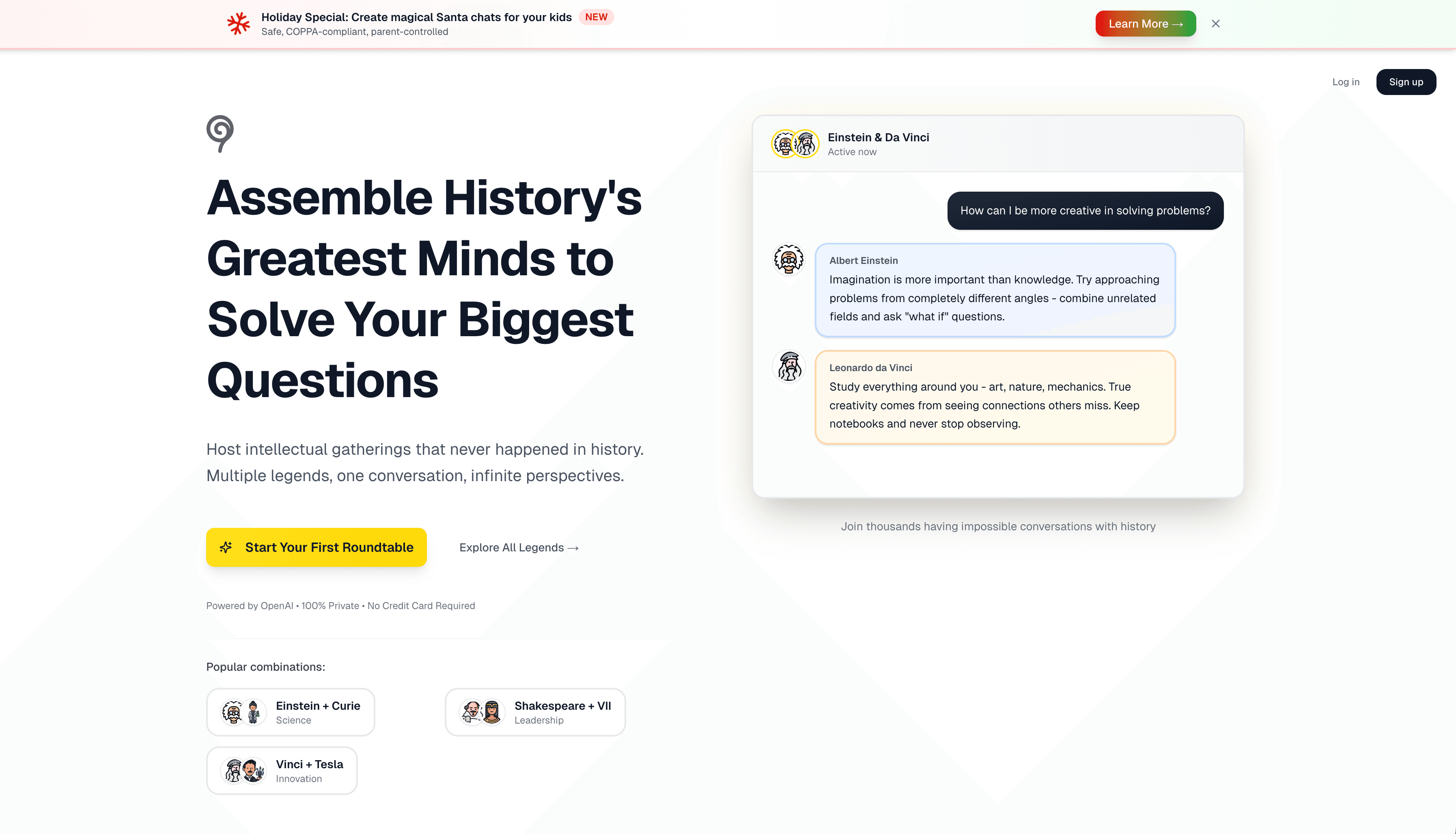 Chat With Legends - Converse with History's Greatest Minds image 2