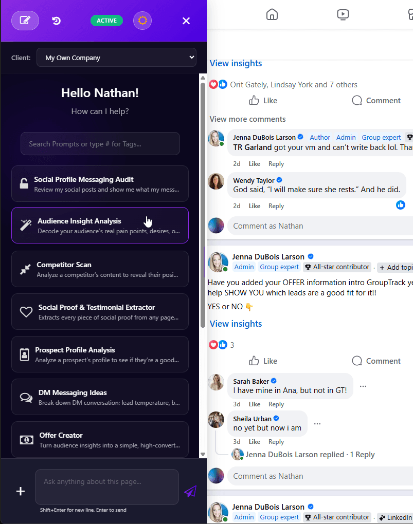 AI Social Sales Analyzer image 1